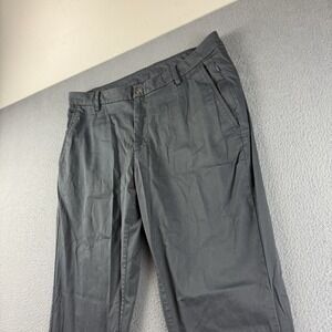 Bird Dogs Pants Men's 36x31* Gray Stretch Unlined Chino Flat Front Golf Boom